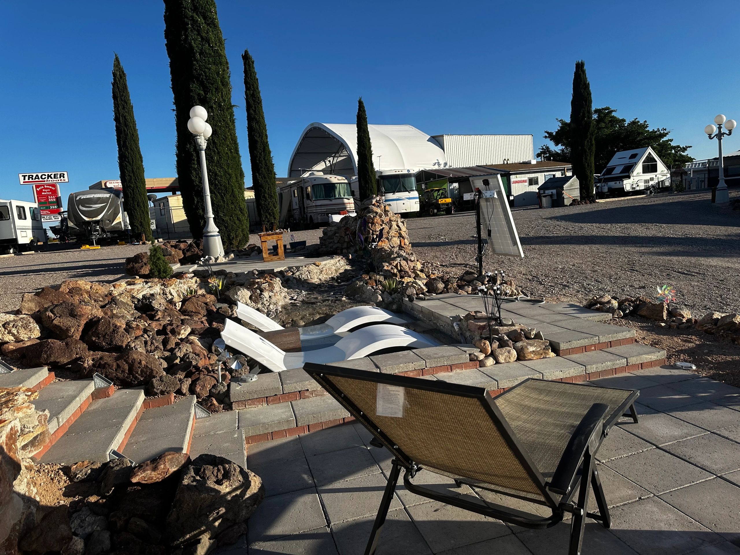 RV park outdoor area